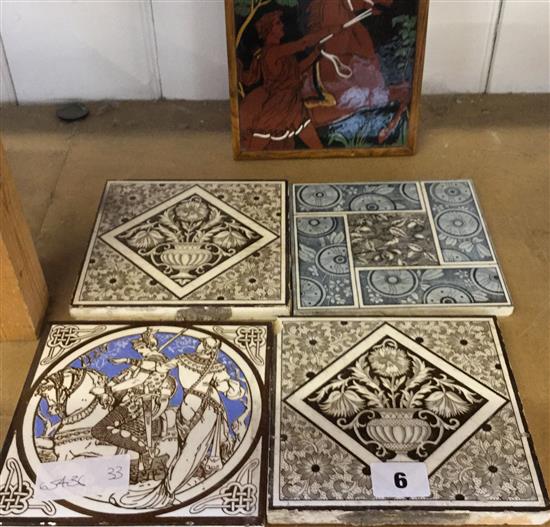 Group of tiles